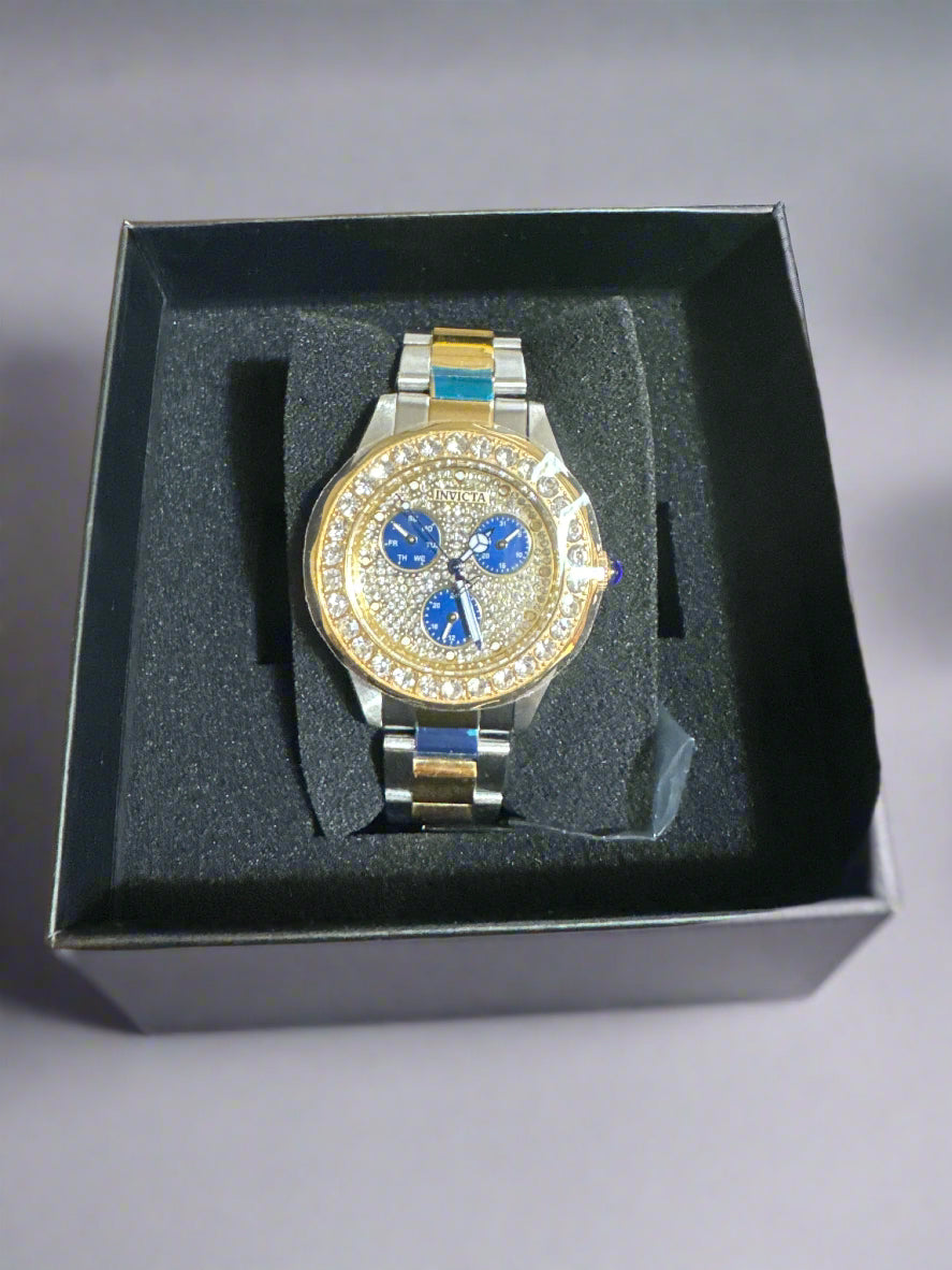 INVICTA FOR WOMEN ANGEL YELLOW GOLD TONED